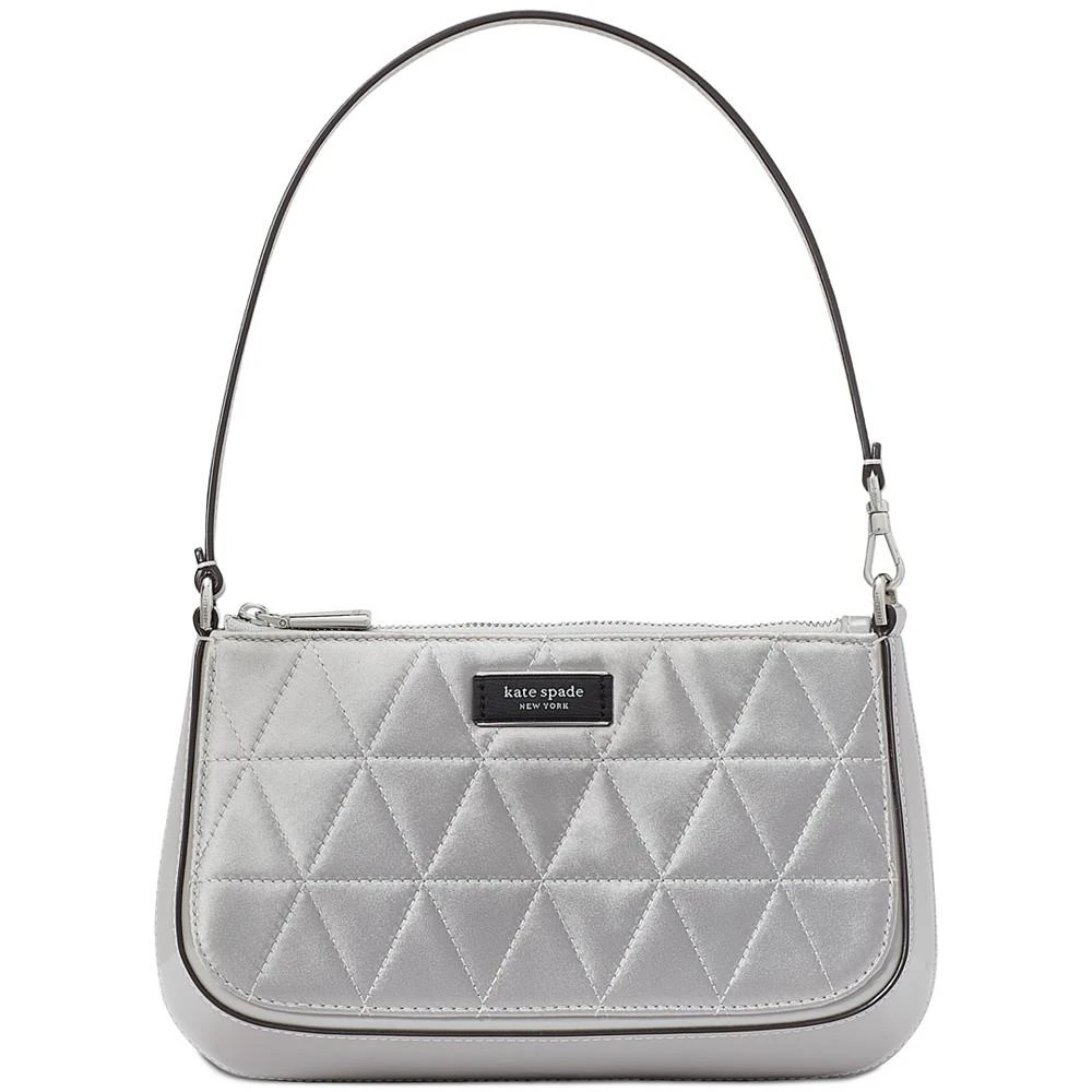 商品Kate Spade|Sam Icon Quilted Satin Mini Pochette,价格¥798,第1张图片