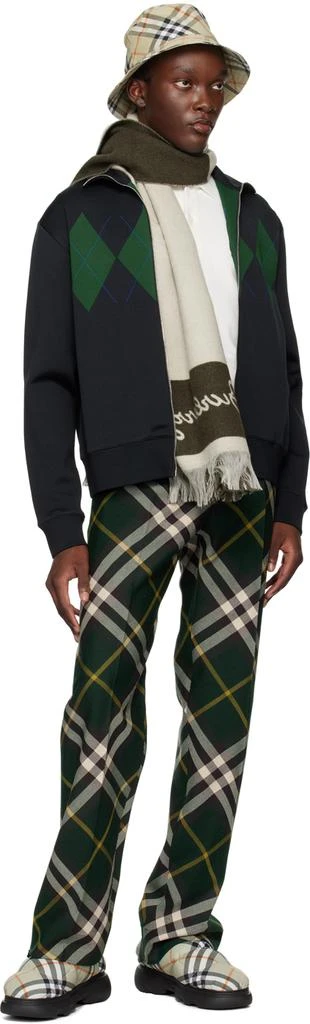 商品Burberry|Green Check Nylon Pillow Loafers,价格¥3321,第5张图片详细描述