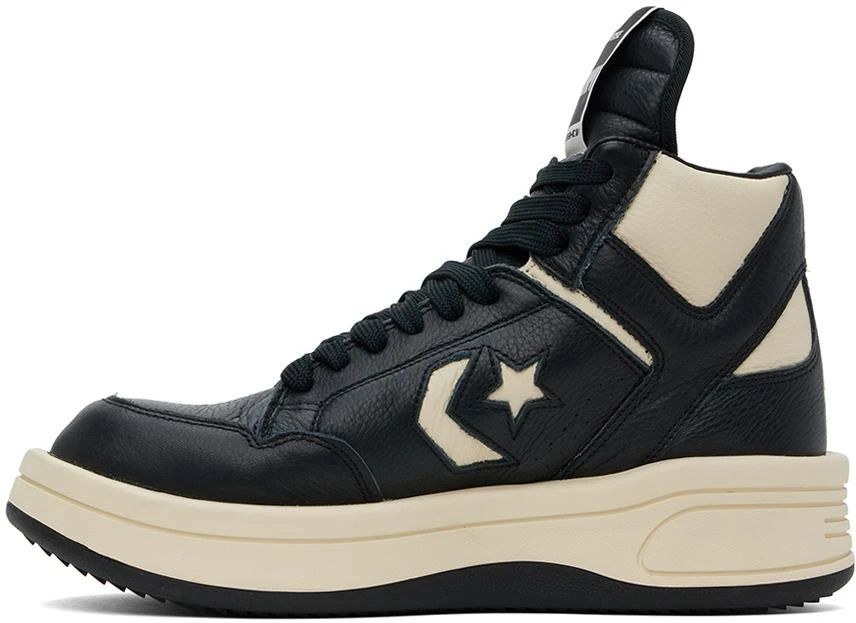 商品Rick Owens|Black Converse Edition TURBOWPN Mid Sneakers,价格¥1467,第3张图片详细描述