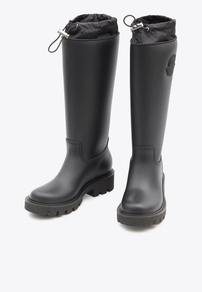 商品Moncler|Kickstream Knee-High Rain Boots,价格¥3920,第5张图片详细描述