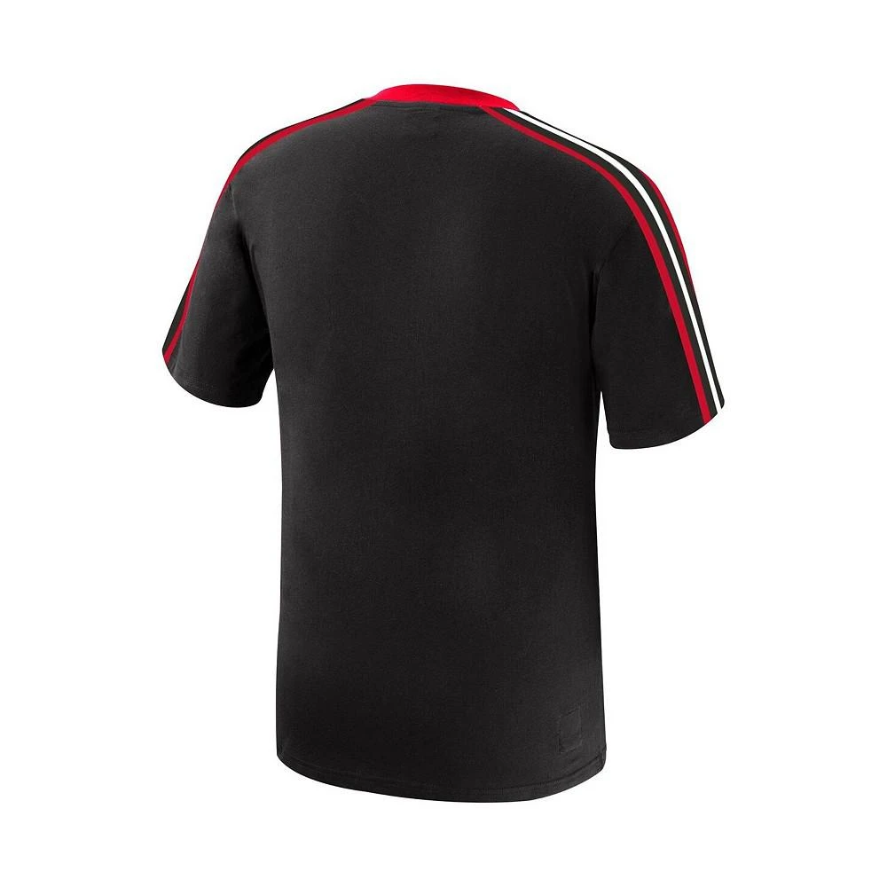 商品Fanatics|Men's Mitchell & Ness Black D.C. United Overtime Win V-Neck T-shirt,价格¥374,第3张图片详细描述