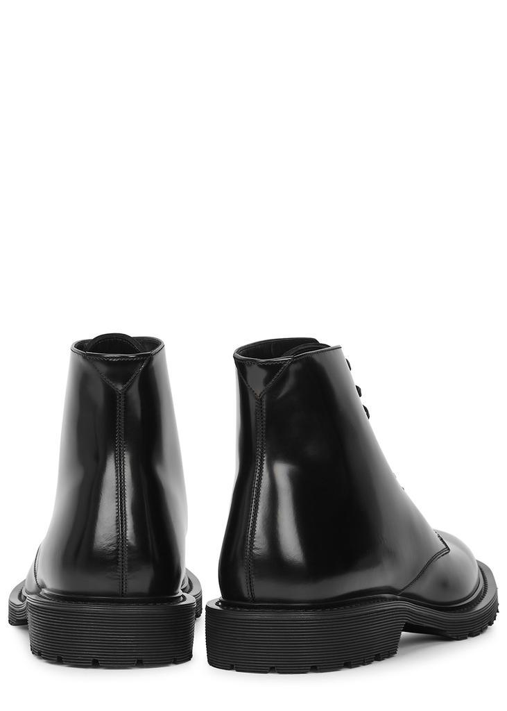 商品Yves Saint Laurent|Army black glossed leather ankle boots,价格¥5461,第5张图片详细描述