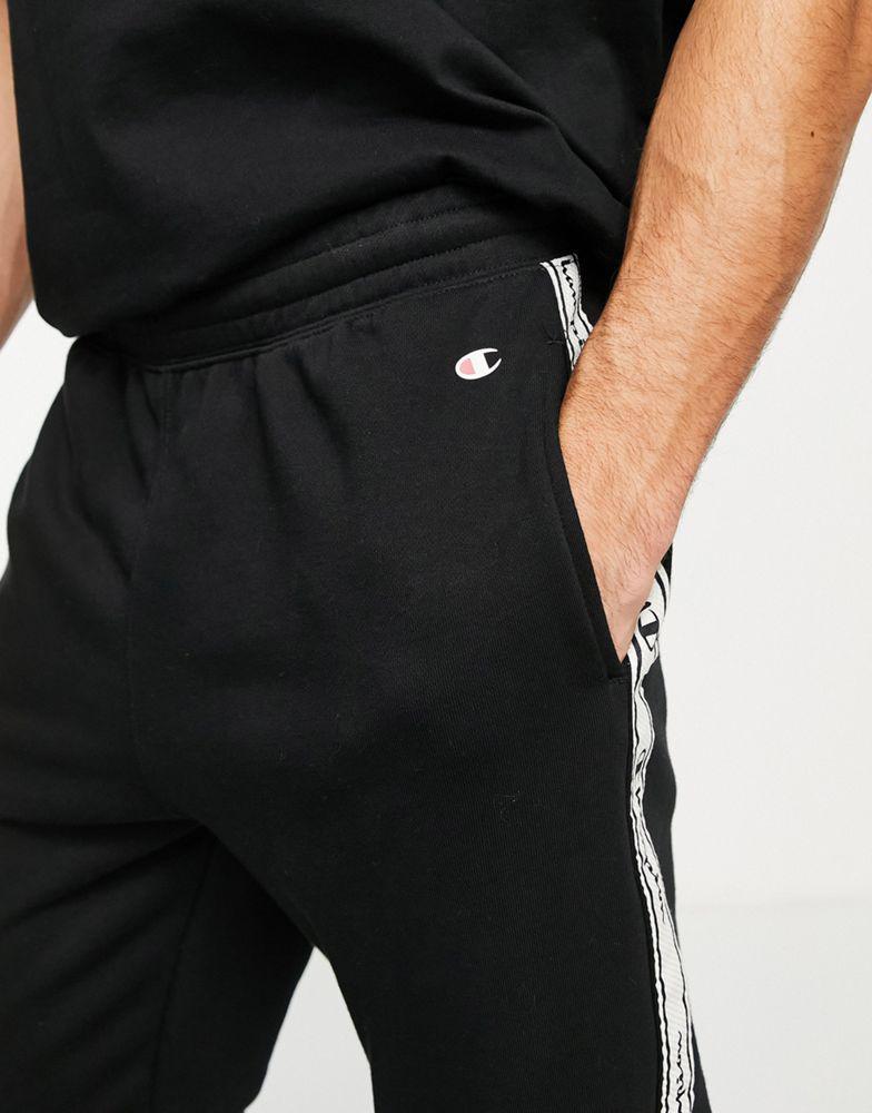 商品CHAMPION|Champion taping joggers in black,价格¥196,第5张图片详细描述