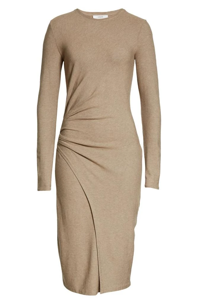 商品Vince|Gathered Long Sleeve Dress,价格¥981,第5张图片详细描述