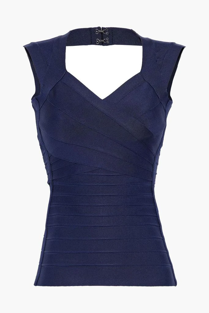 商品Herve Leger|Cutout bandage top,价格¥1119,第3张图片详细描述