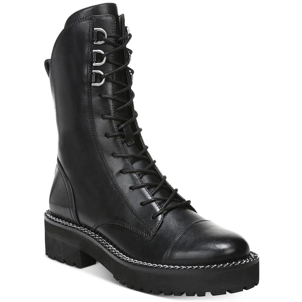 商品Sam Edelman|Sam Edelman Womens Lenley Leather Embellished Combat & Lace-up Boots,价格¥314,第1张图片