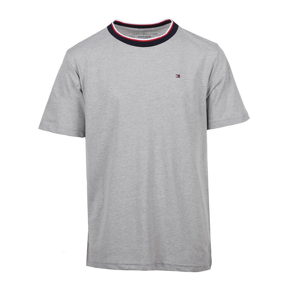 Tommy Hilfiger Boy's YD Ringer Short Sleeve T-Shirt商品第7张图片规格展示
