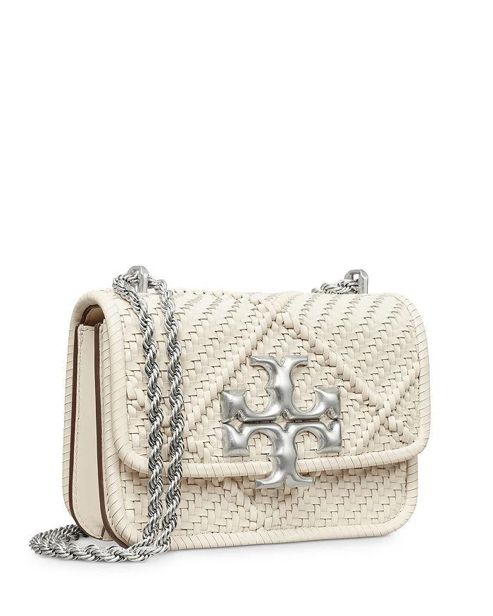 商品Tory Burch|Eleanor Woven Leather Small Convertible Shoulder Bag,价格¥4441,第4张图片详细描述