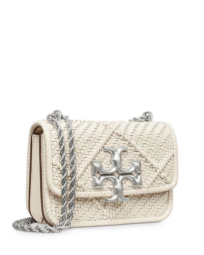 商品Tory Burch|Eleanor Woven Leather Small Convertible Shoulder Bag,价格¥6232,第6张图片详细描述