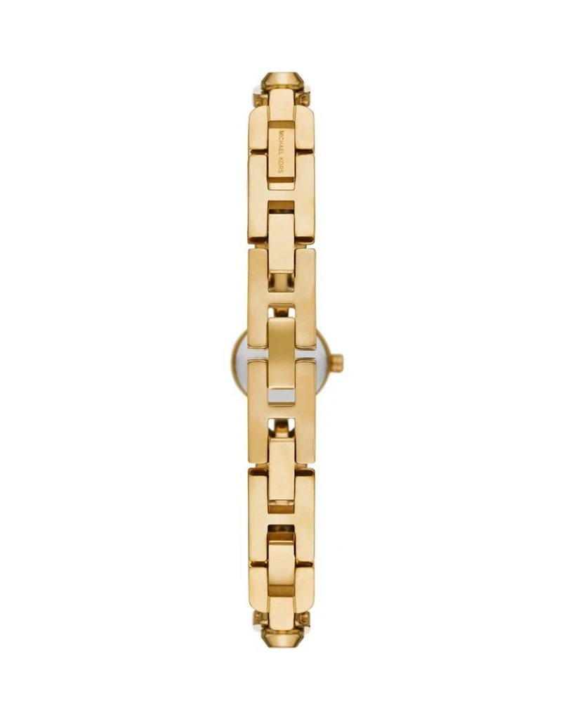 MK Astor Link Two Hand Gold Tone Stainless Steel Watch, 14mm 商品