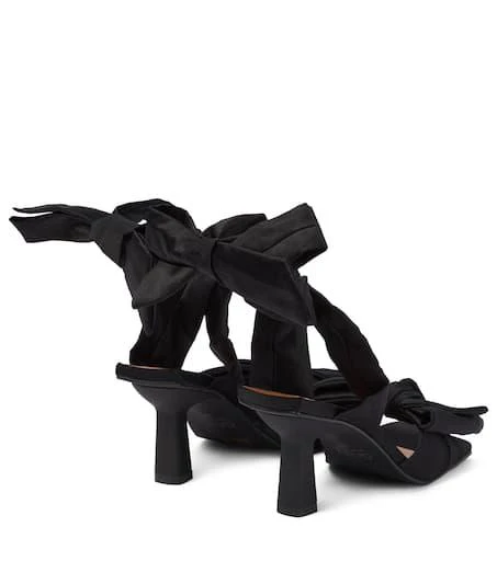 商品Ganni|蝴蝶结边饰绑带凉鞋,价格¥2190,第3张图片详细描述