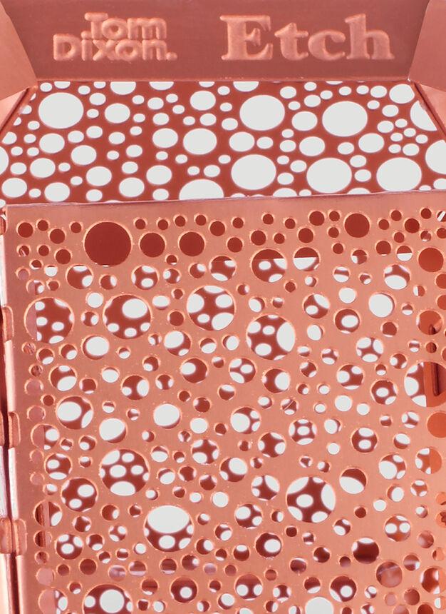 Etch Tealight Holder in Copper商品第2张图片规格展示