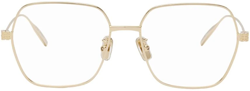 商品Givenchy|Gold Square Glasses,价格¥1692,第1张图片