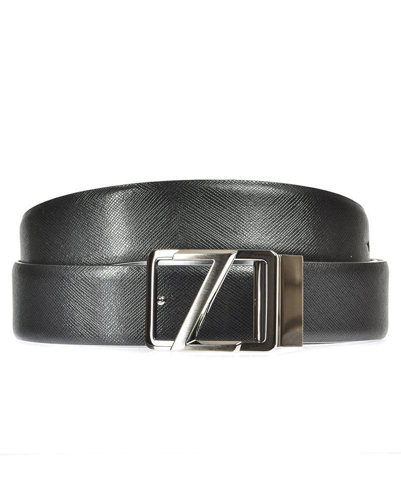 商品Zegna|Ermenegildo Zegna Logo Buckle Belt,价格¥1920,第1张图片