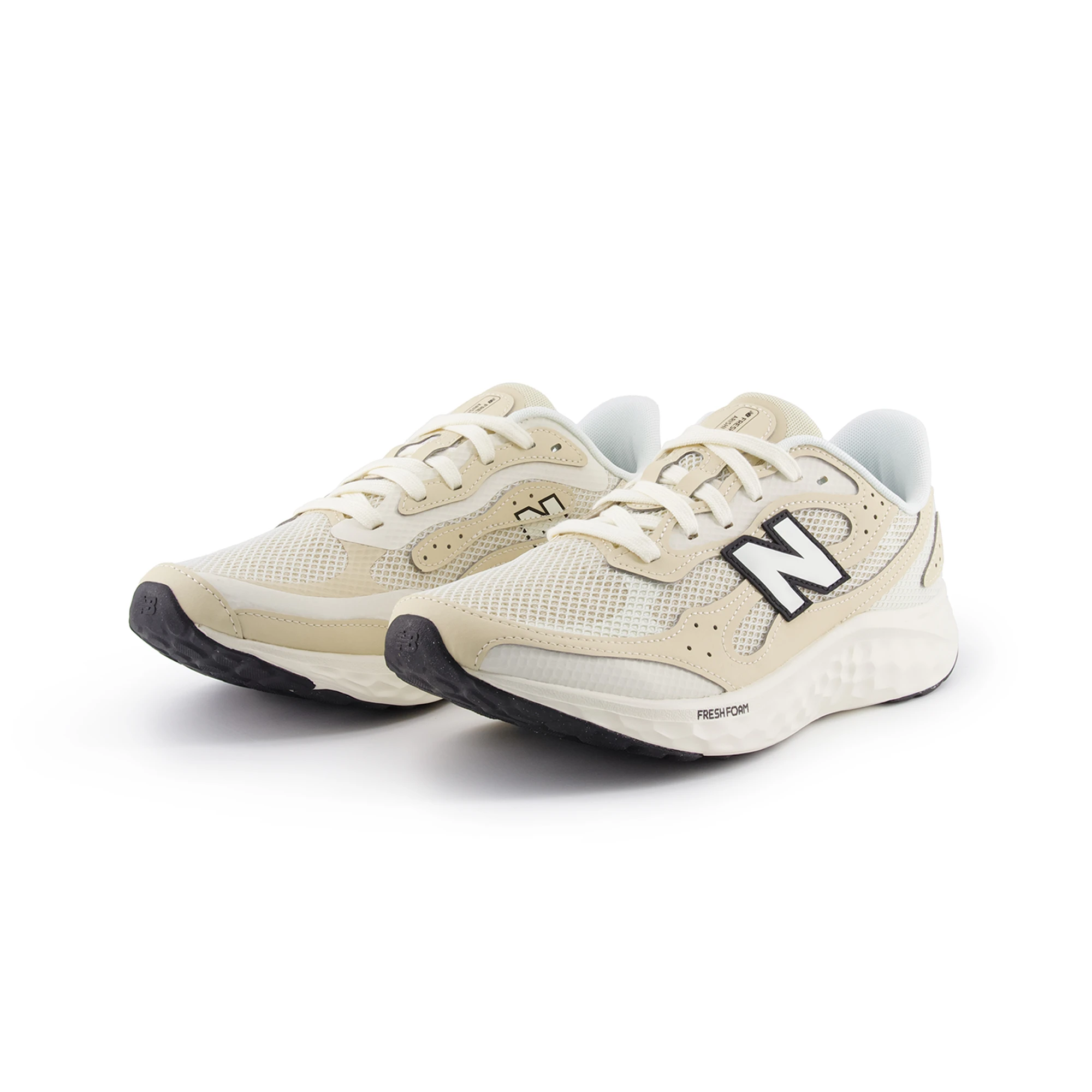 商品[国内直发] New Balance|NB Fresh Foam Arishi v4 舒适百搭防滑耐磨 低帮 休闲跑步鞋 男款 米白,价格¥602,第4张图片详细描述