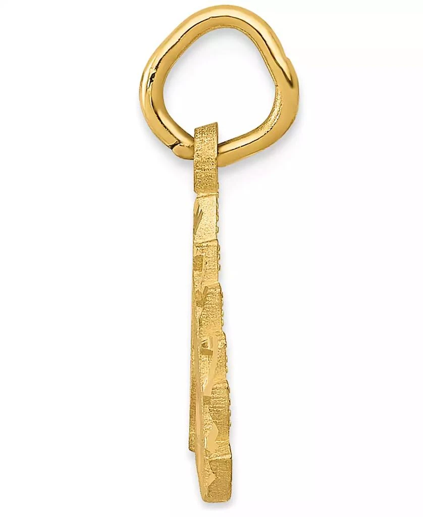 商品Macy's|Unicorn Charm Pendant in 14k Yellow Gold,价格¥1305,第2张图片详细描述