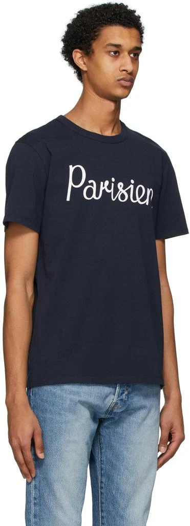 商品Maison Kitsune|Navy 'Parisien' T-Shirt,价格¥393,第2张图片详细描述