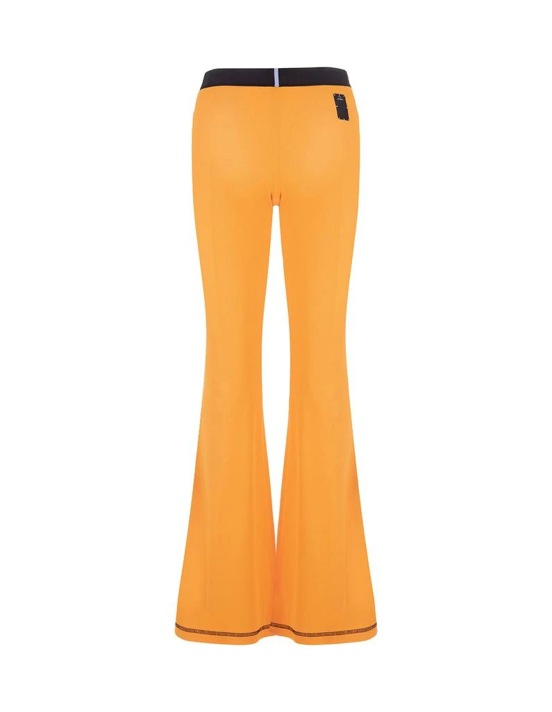 商品Alexander McQueen|McQ Alexander McQueen Orange Ribbed Flare Joggers,价格¥1412,第2张图片详细描述