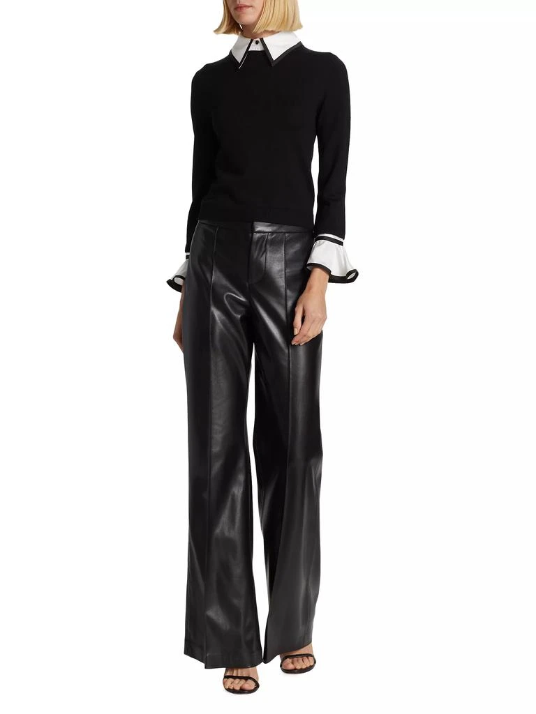 商品Alice + Olivia|Justina Combination Wool Sweater,价格¥3282,第2张图片详细描述