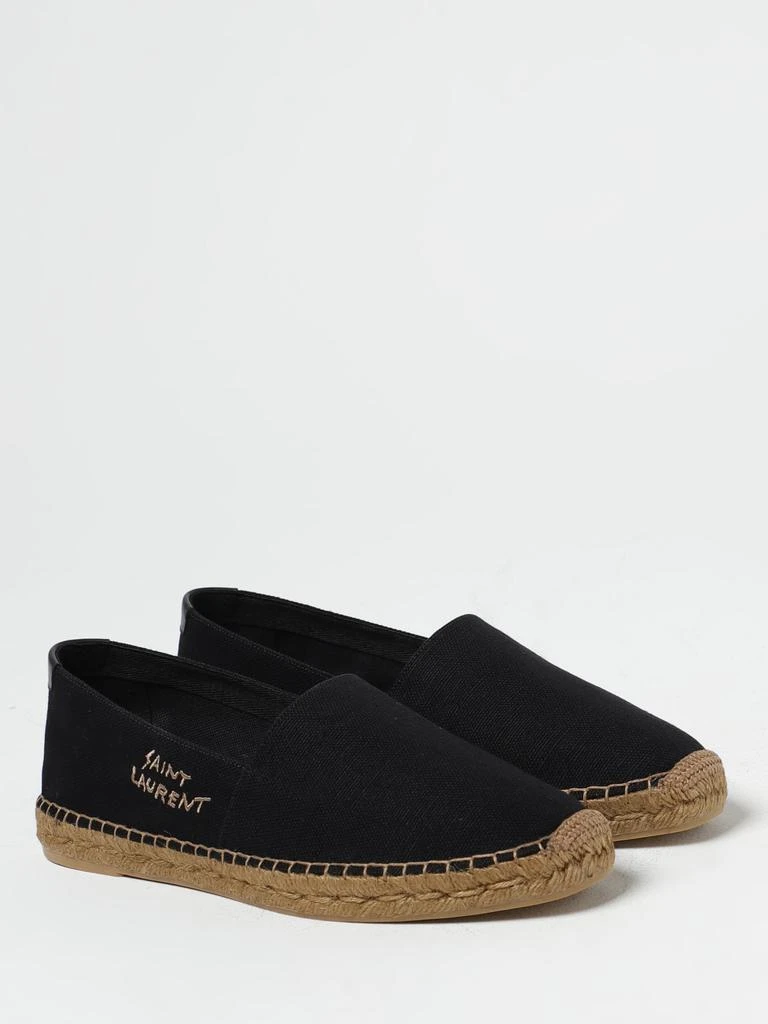 商品Yves Saint Laurent|Saint Laurent canvas espadrilles with logo,价格¥4043,第2张图片详细描述