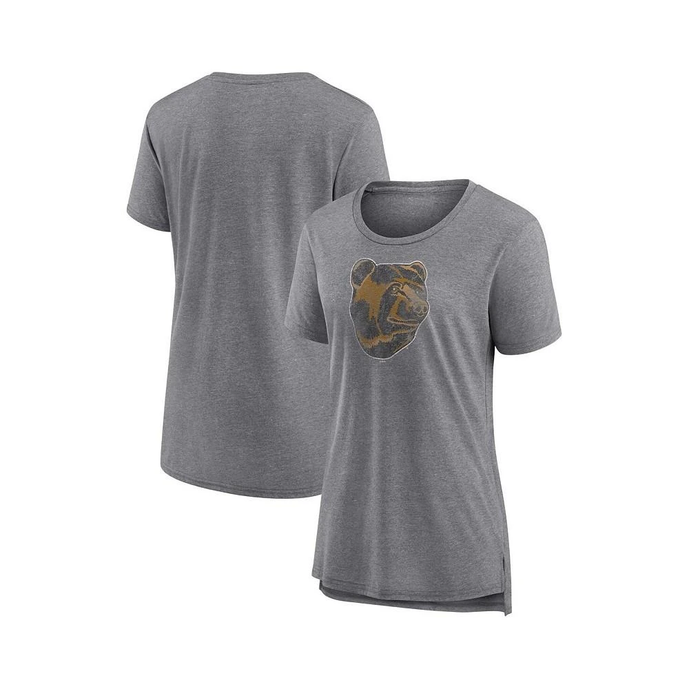 商品Fanatics|Women's Branded Heather Gray Boston Bruins Special Edition 2.0 Modern T-shirt,价格¥265,第1张图片