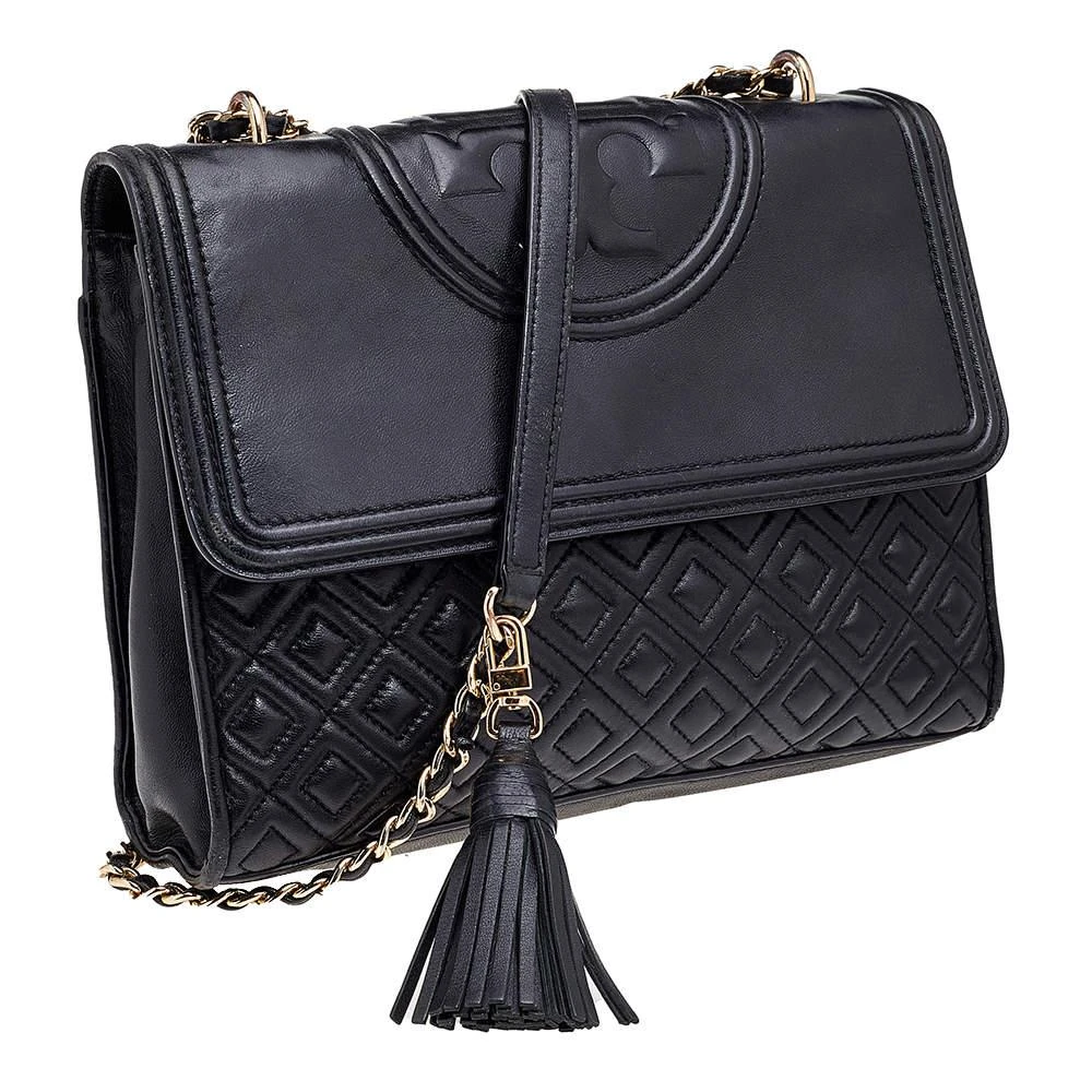 商品[二手商品] Tory Burch|Tory Burch Quilted Leather Fleming Shoulder Bag,价格¥1391,第3张图片详细描述