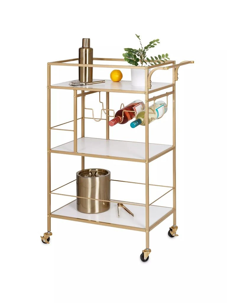 商品Honey Can Do|3-Tier Rolling Bar Cart,价格¥1649,第3张图片详细描述