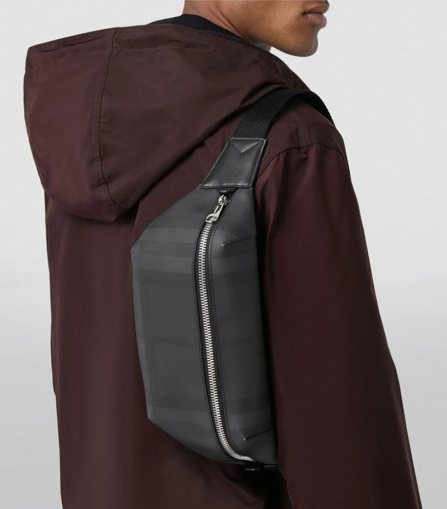 Leather London Check Belt Bag 商品
