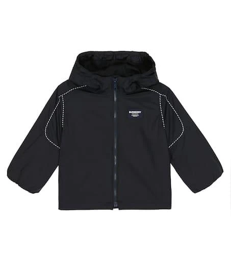 商品Burberry|Baby Horseferry logo hooded jacket,价格¥2792,第1张图片