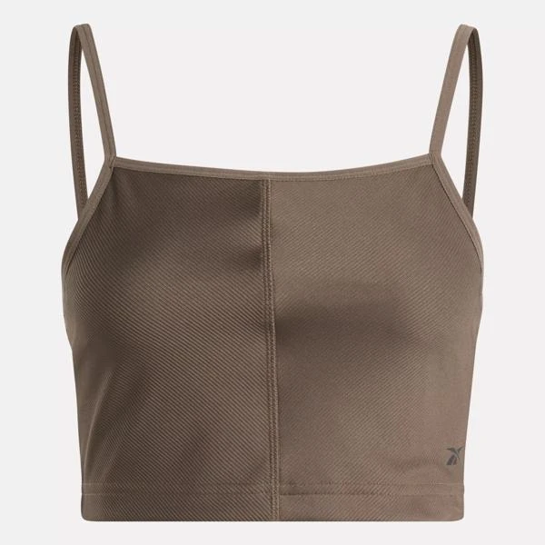 商品Reebok|Yoga Performance Rib Crop Top,价格¥127,第4张图片详细描述