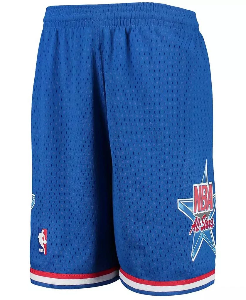 商品Mitchell and Ness|Big Boys and Girls Blue NBA All-Stars Hardwood Classics Swingman Shorts,价格¥379,第2张图片详细描述