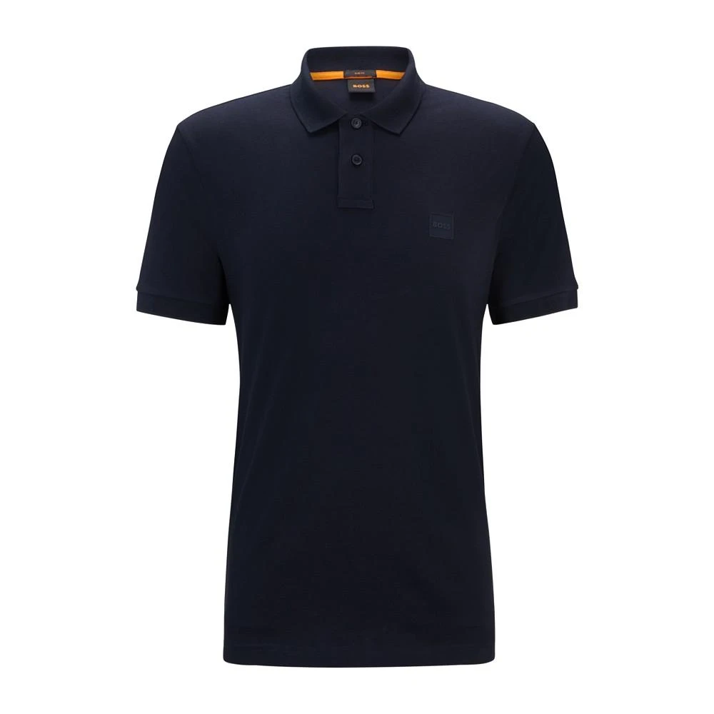 商品Hugo Boss|Men's Logo Patch Slim-Fit Polo Shirt,价格¥551,第2张图片详细描述