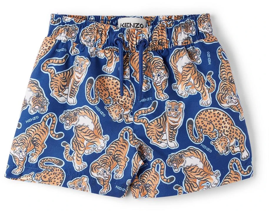 商品Kenzo|Baby Blue Swim Shorts,价格¥739,第1张图片