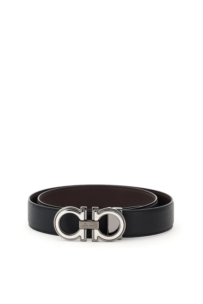 商品Salvatore Ferragamo|Ferragamo Gancin Reversible Buckle Belt,价格¥2799,第1张图片