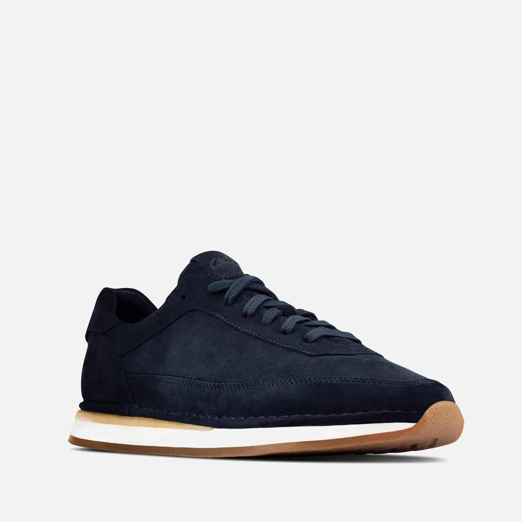 商品Clarks|CLARKS MEN'S CRAFT RUN TRAINERS - NAVY,价格¥496,第2张图片详细描述