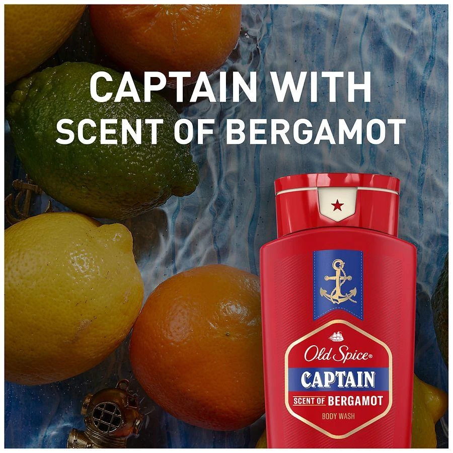 商品Old Spice|Men's Body Wash Captain,价格¥65,第5张图片详细描述