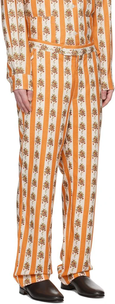 商品BODE|Orange Fruit Bowl Trousers,价格¥2372,第2张图片详细描述