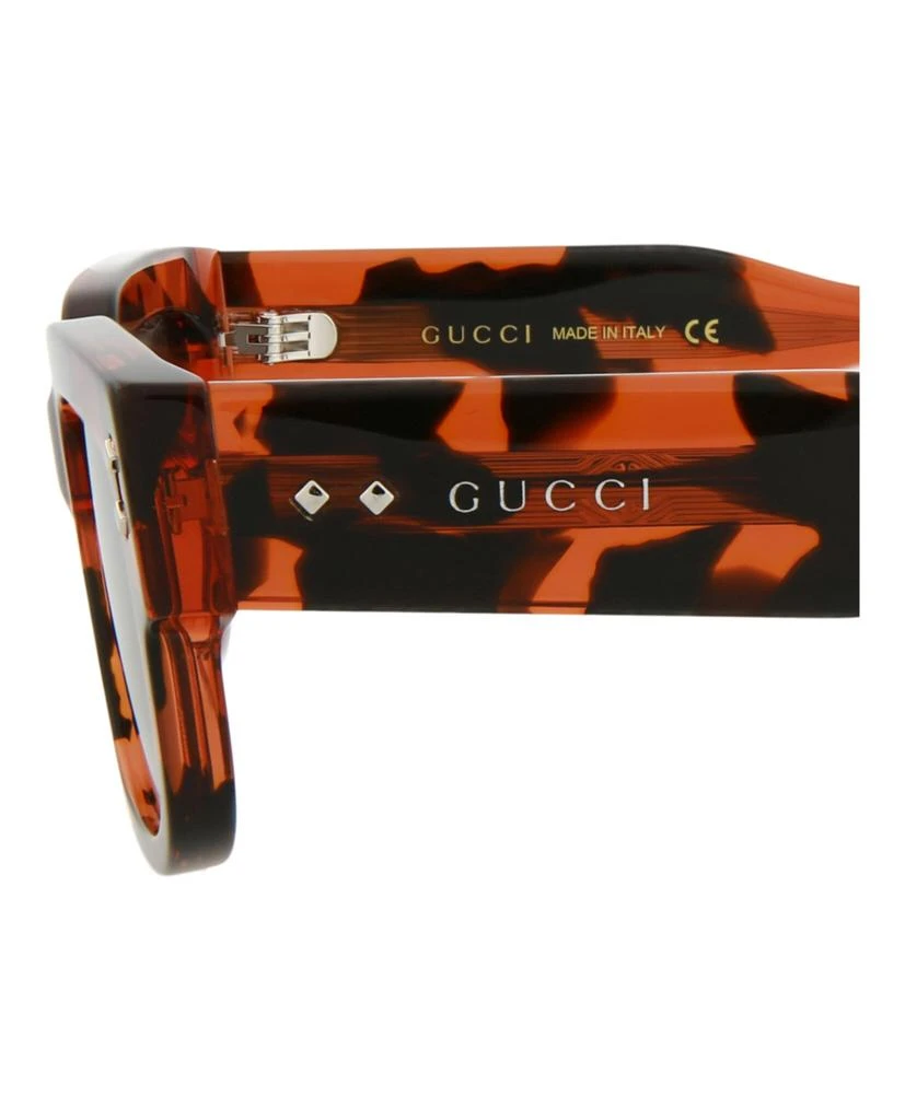 商品Gucci|Square-Frame Acetate Sunglasses,价格¥1007,第4张图片详细描述