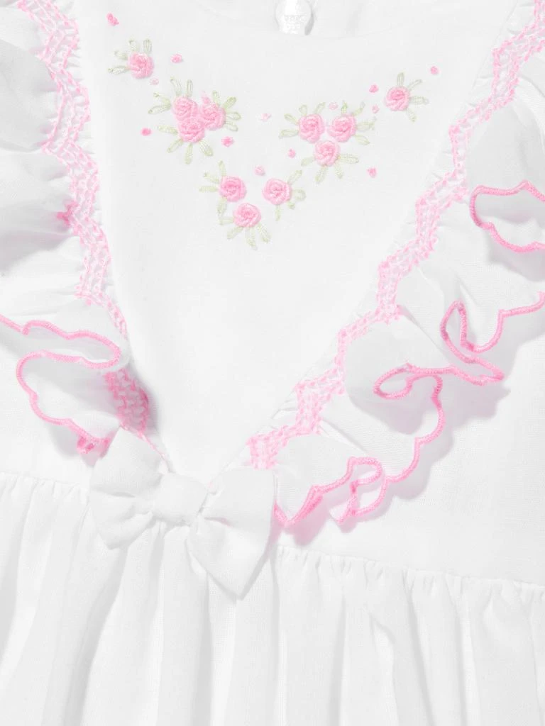 商品Sarah Louise|Baby Girls Embroidered Dress in White,价格¥352,第3张图片详细描述