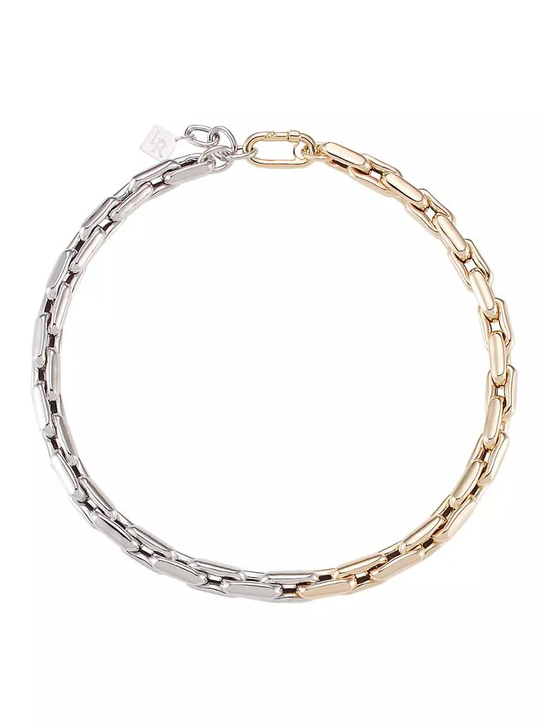 商品Lauren Rubinski|Two-Tone 14K Gold Small Chain Necklace,价格¥54775,第1张图片