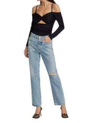 Twisted Chest Cut-Out Top 商品