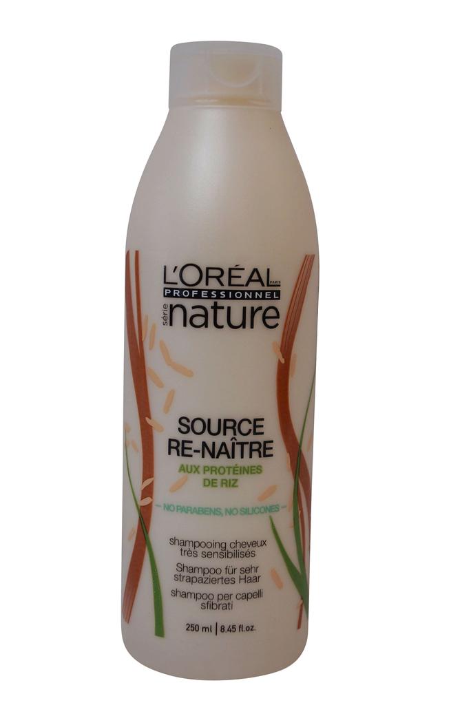 L'Oreal Nature Source Re-Naitre Shampoo 250 ml 8.45 oz商品第1张图片规格展示