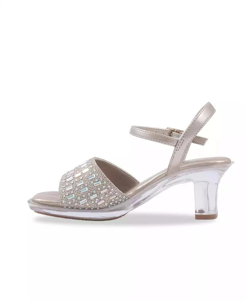 商品Kenneth Cole|Little and Big Girls Cinderella Shine Almond Toe Heels,价格¥214,第4张图片详细描述