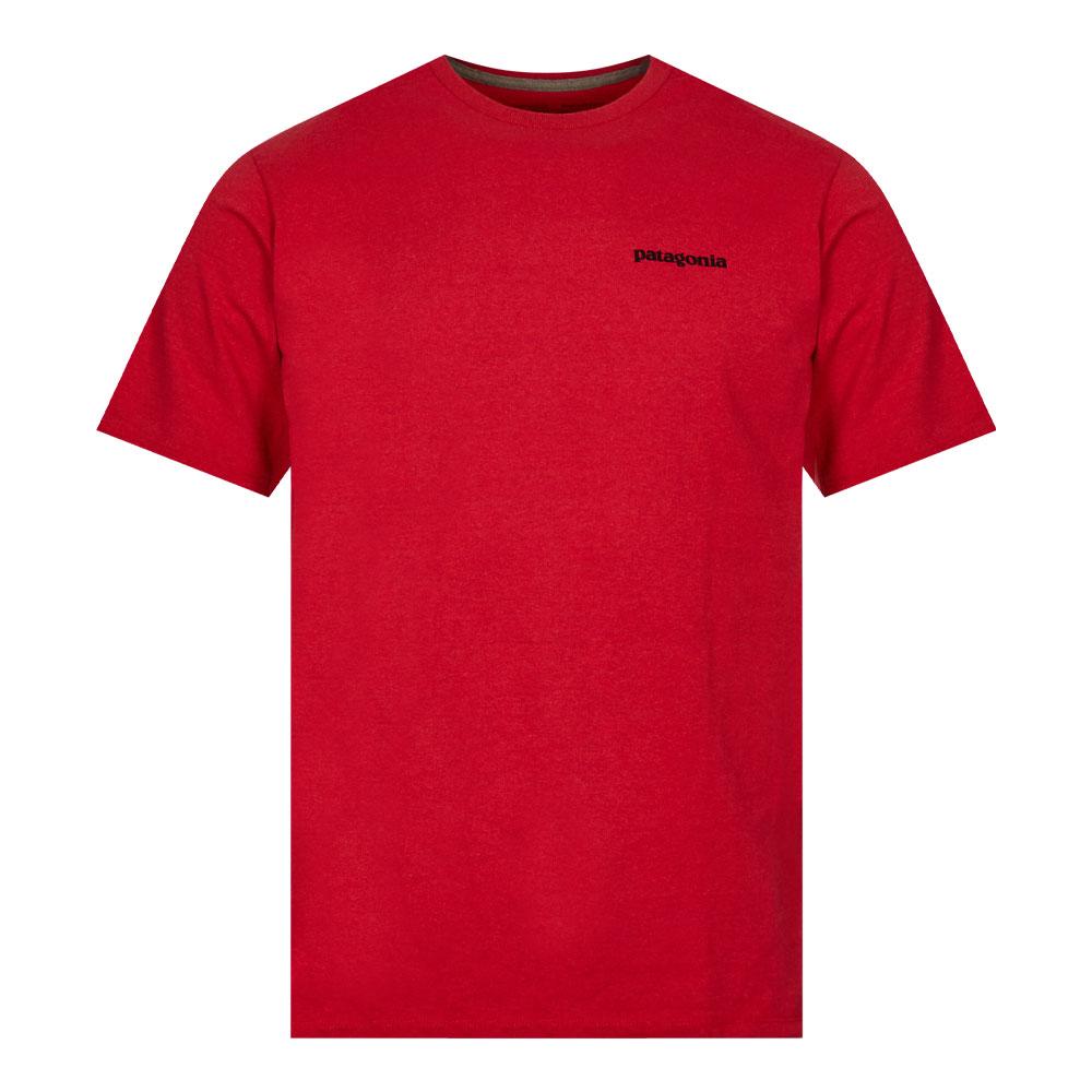 Patagonia P-6 Logo T-Shirt - Sumac Red商品第1张图片规格展示