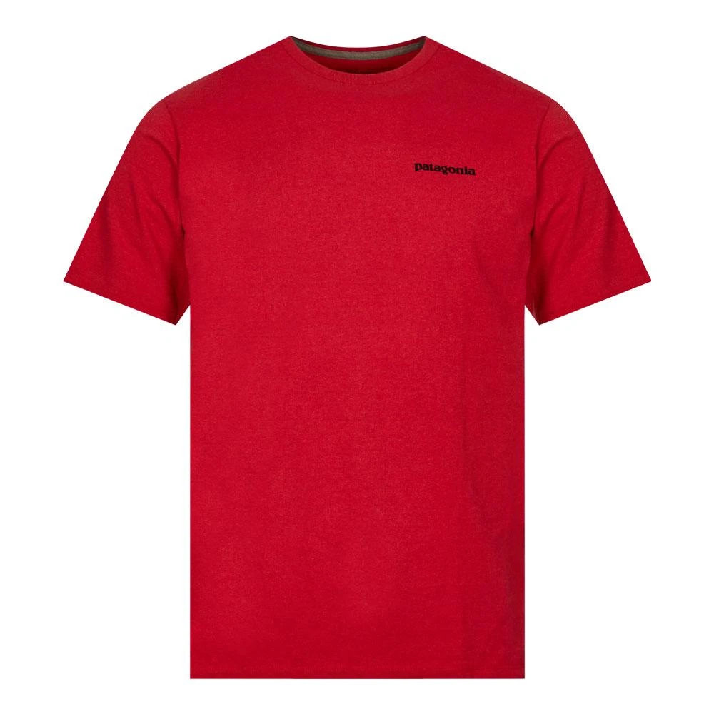 商品Patagonia|Patagonia P-6 Logo T-Shirt - Sumac Red,价格¥352,第1张图片