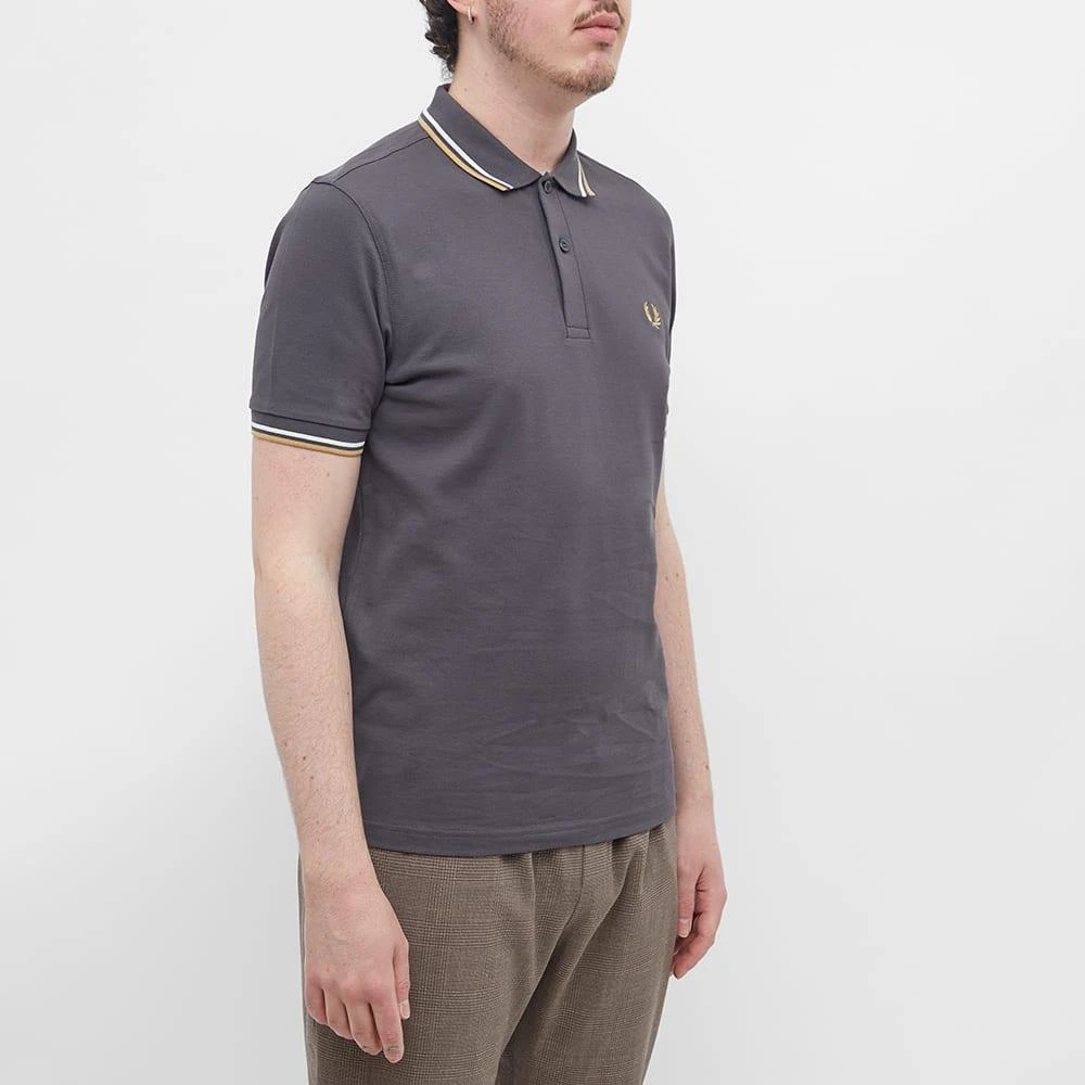 商品Fred Perry|Fred Perry Slim Fit Twin Tipped Polo,价格¥472,第2张图片详细描述