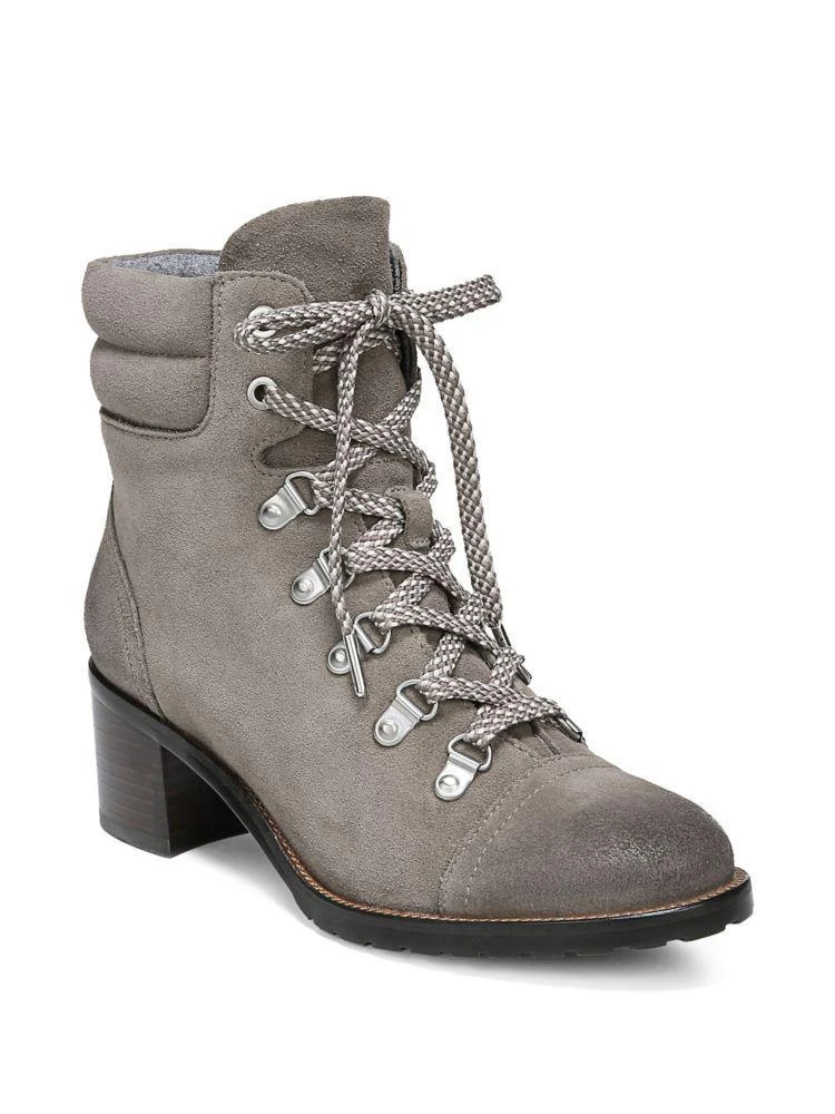 商品Sam Edelman|Manchester Faux Fur Suede Lace-Up Boots,价格¥408,第1张图片