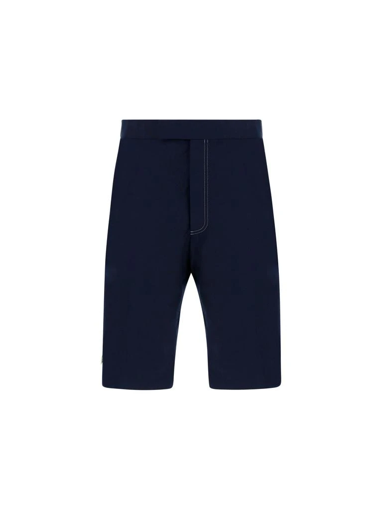 商品Thom Browne|Thom Browne Men&#39;s  Blue Other Materials Shorts,价格¥5054,第1张图片