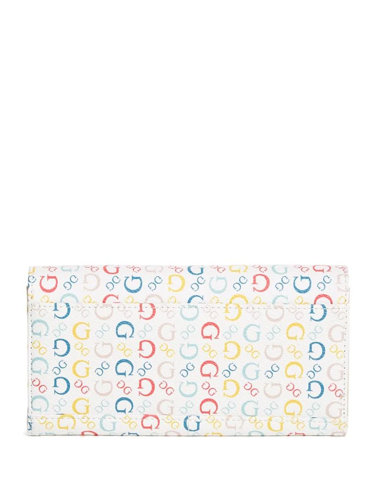 商品Guess Factory|Abree Logo Saffiano Wallet,价格¥196,第2张图片详细描述