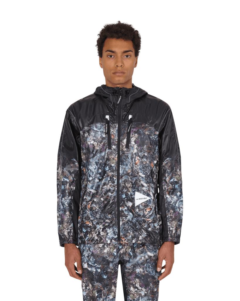 Stone Printed Ripstop Jacket Black商品第1张图片规格展示